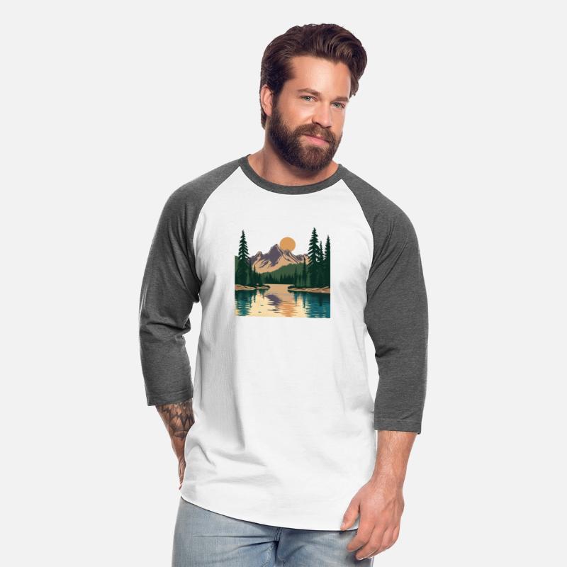 "Mountain Sunrise Serenity: A Scenic Outdoor
