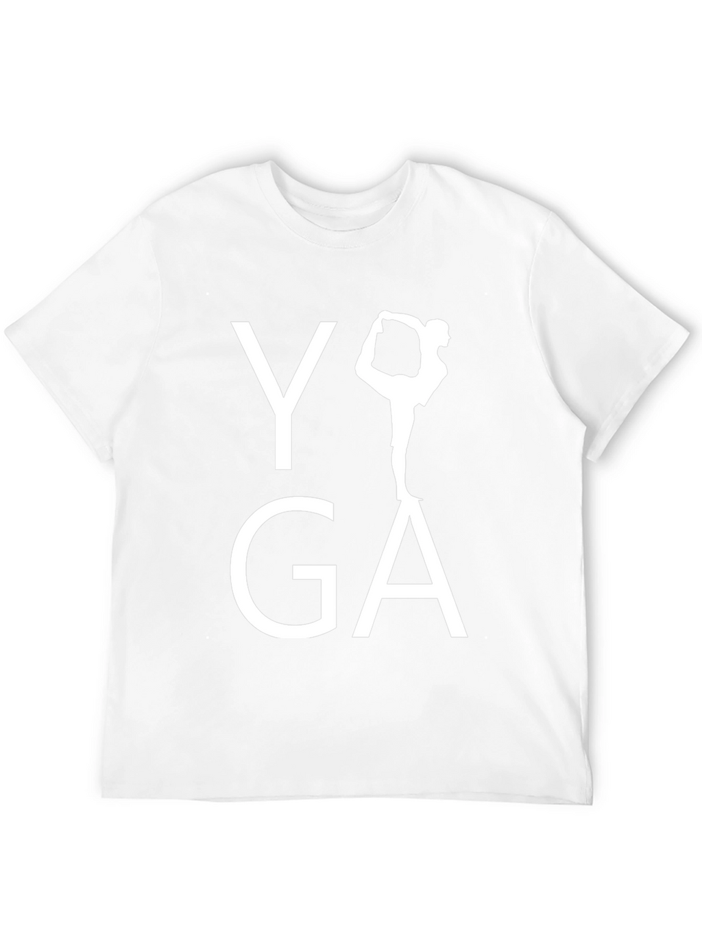 Yoga Pose Graphic Tee - Black