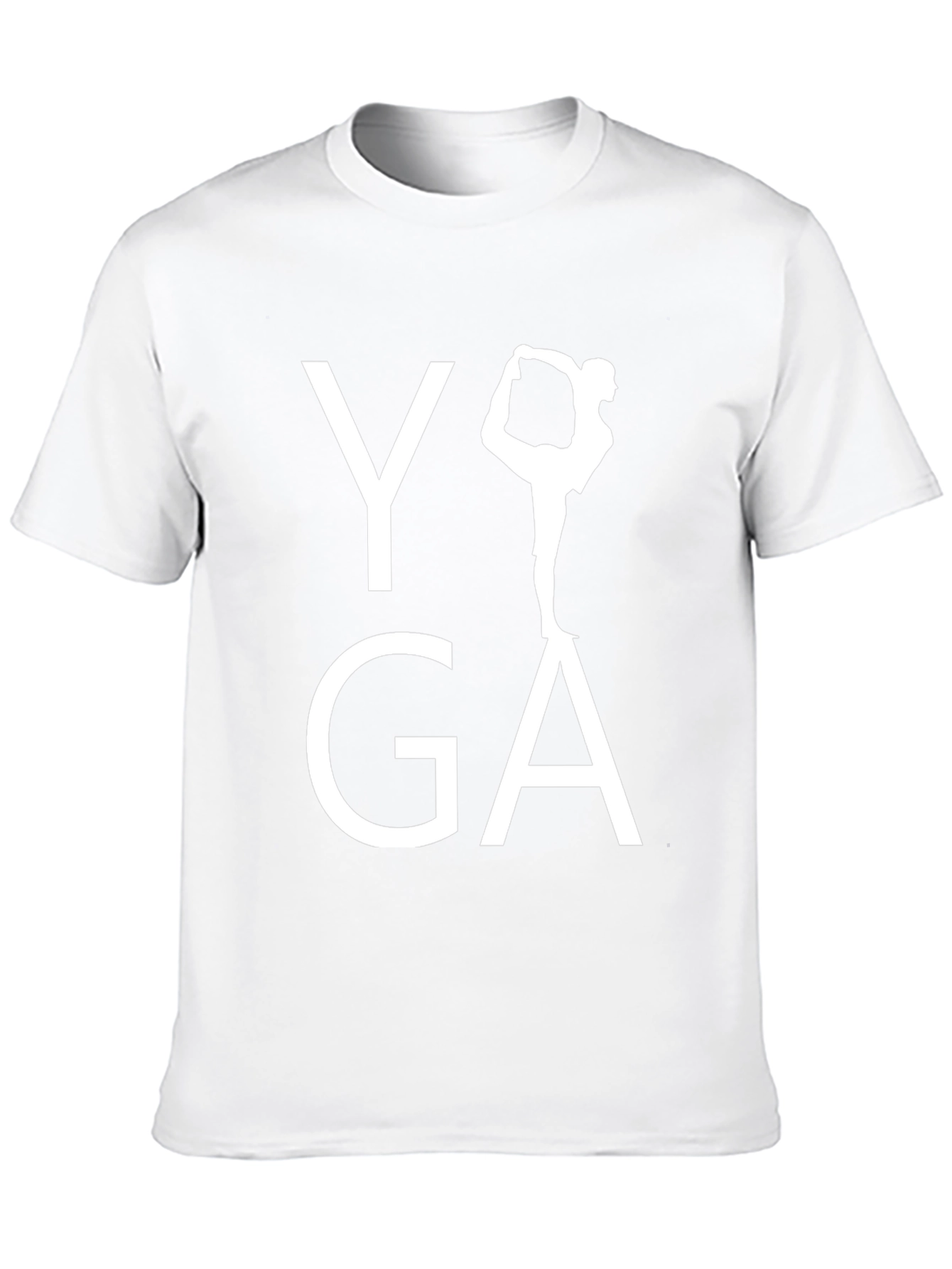 Yoga Pose Graphic Tee - Black