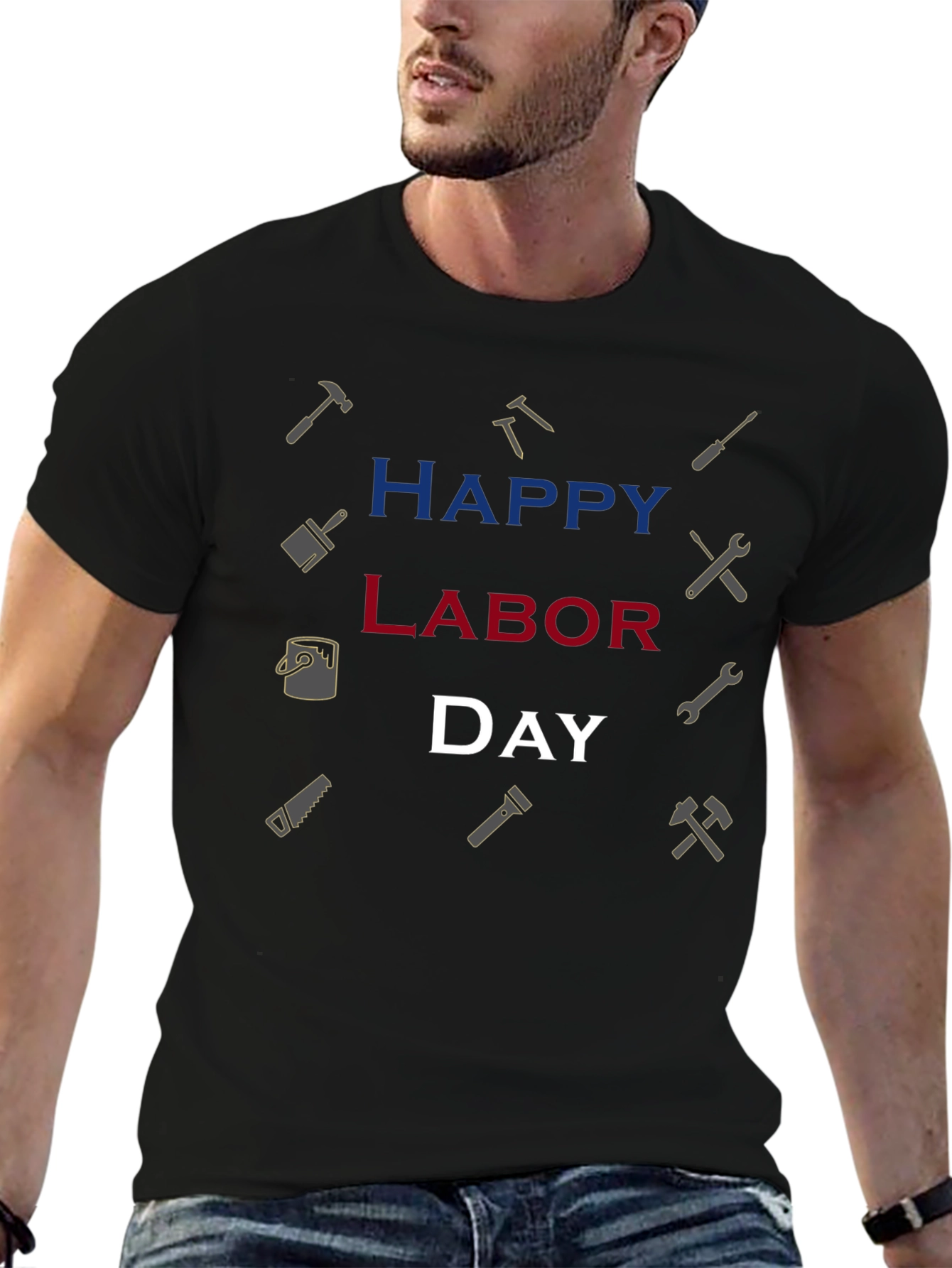 Happy Labor Day Graphic T-Shirt