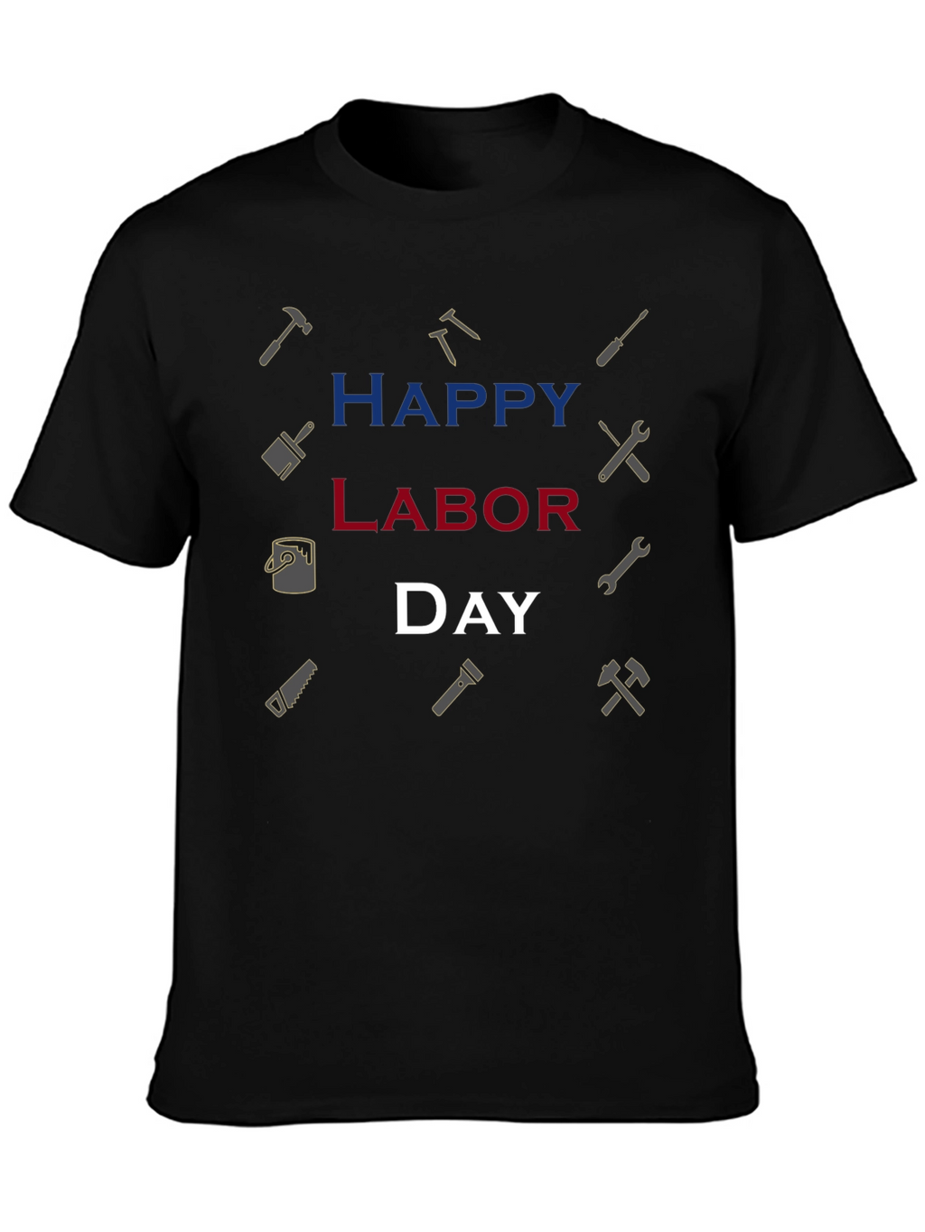 Happy Labor Day Graphic T-Shirt