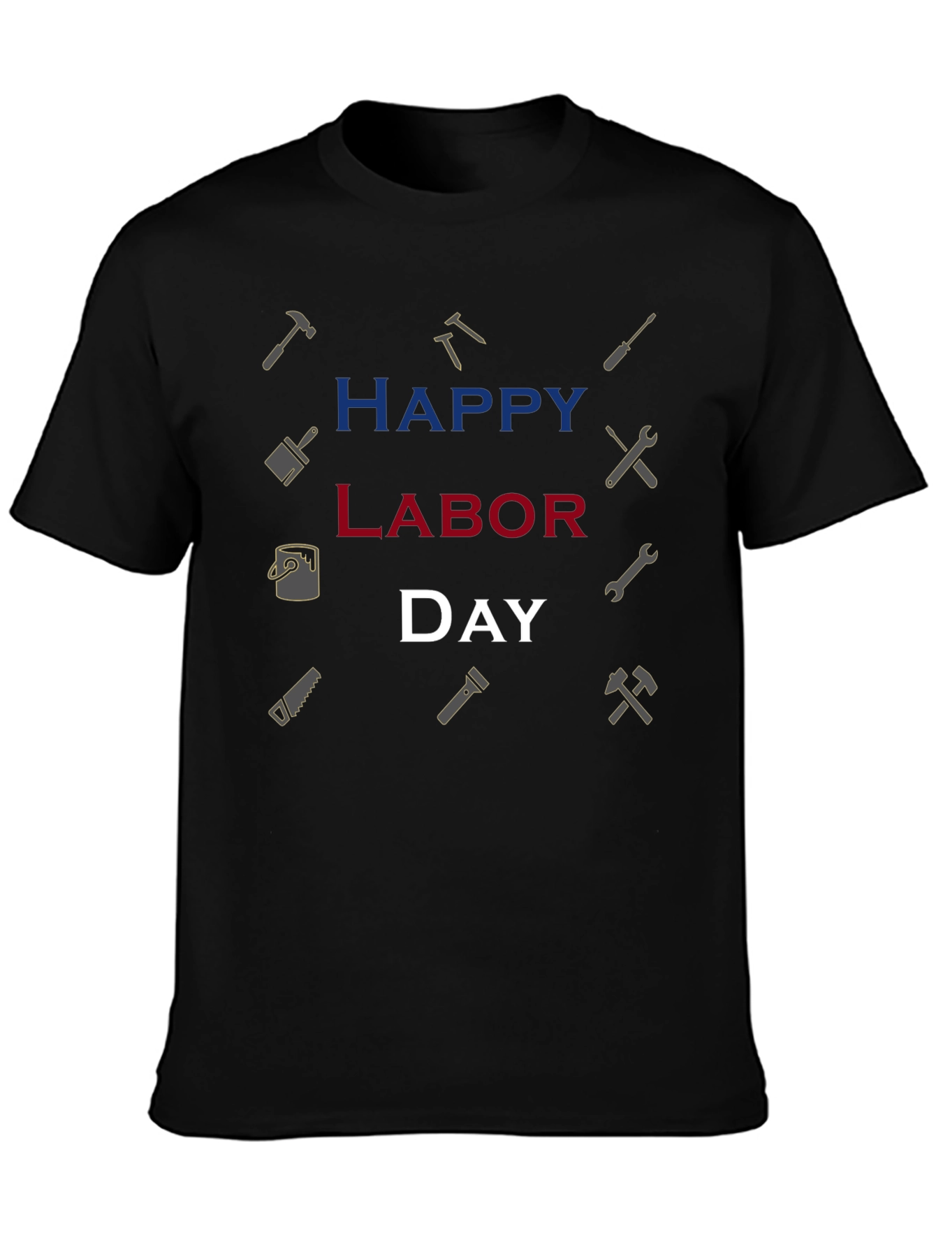 Happy Labor Day Graphic T-Shirt