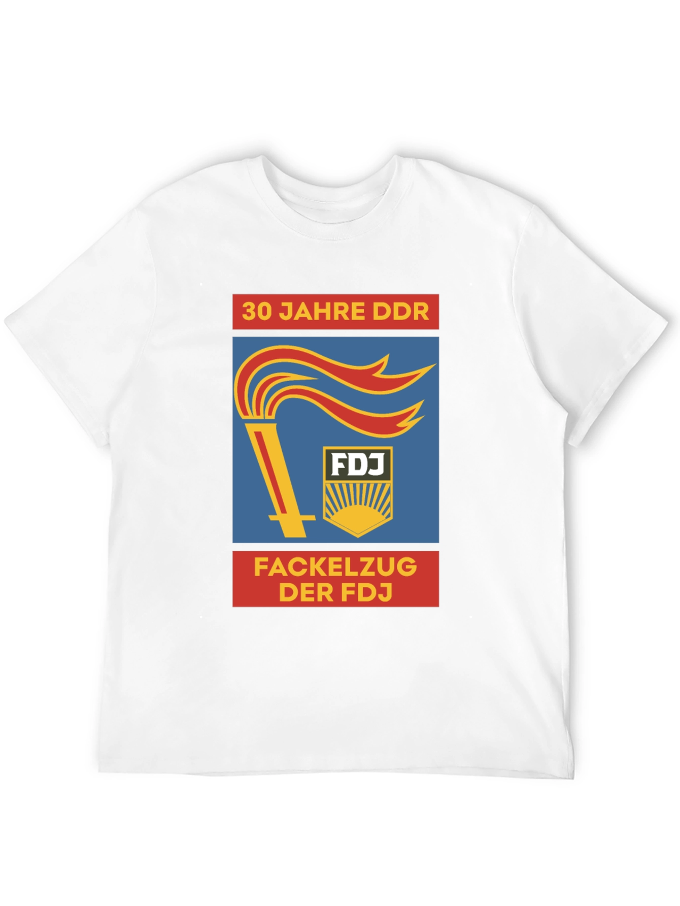 Vintage DDR 30 Jahre FDJ T-Shirt