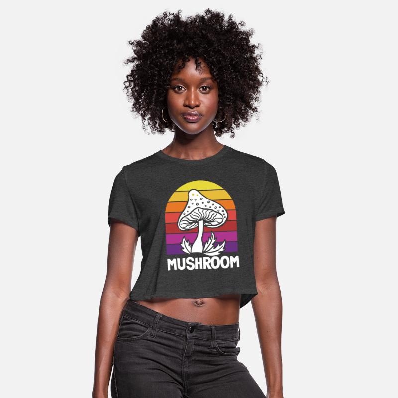 Mushroom Picker Retro Vibe Art