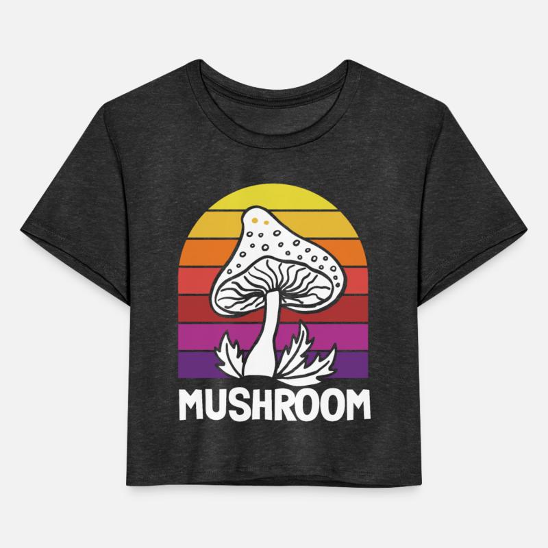 Mushroom Picker Retro Vibe Art
