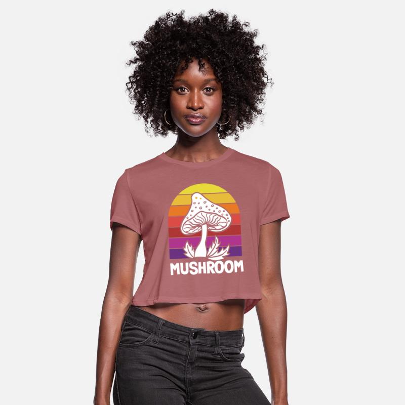 Mushroom Picker Retro Vibe Art