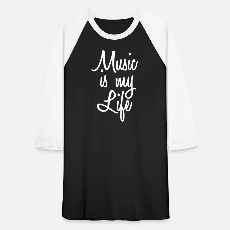 Music is my Life Love Text Saying Club Party Dance