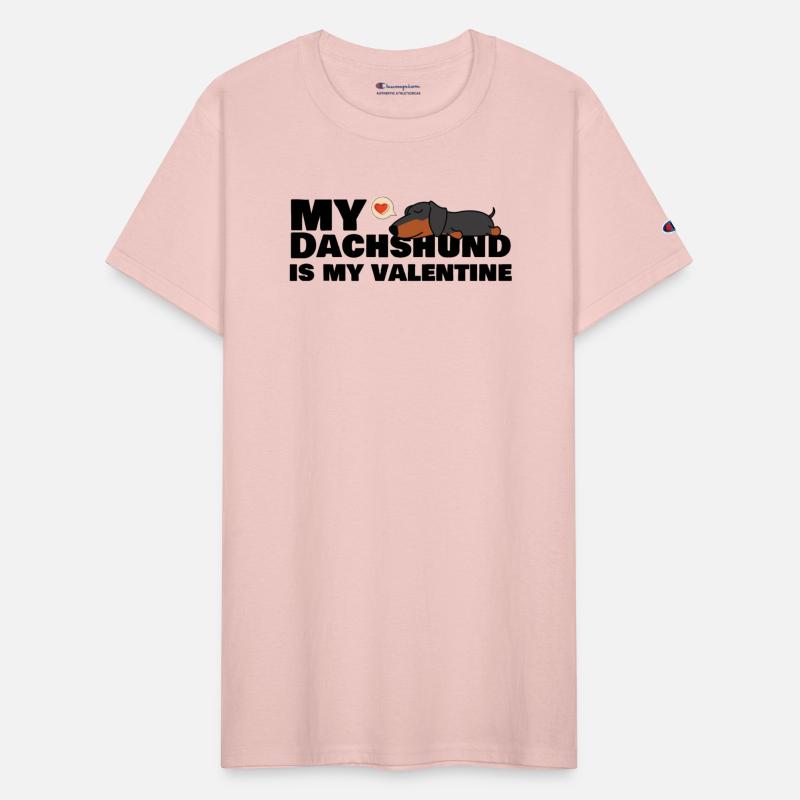 My Dachshund Is My Valentine (Dark)