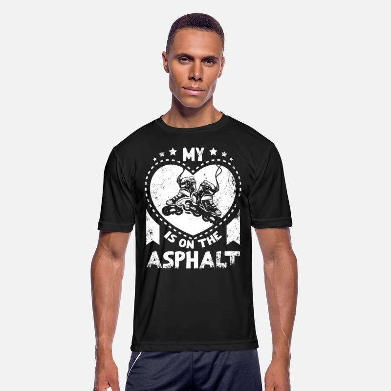 My heart is on the asphalt