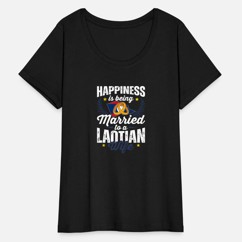 My Is Laotian Laos Pride Married Flag Wedded Cultu
