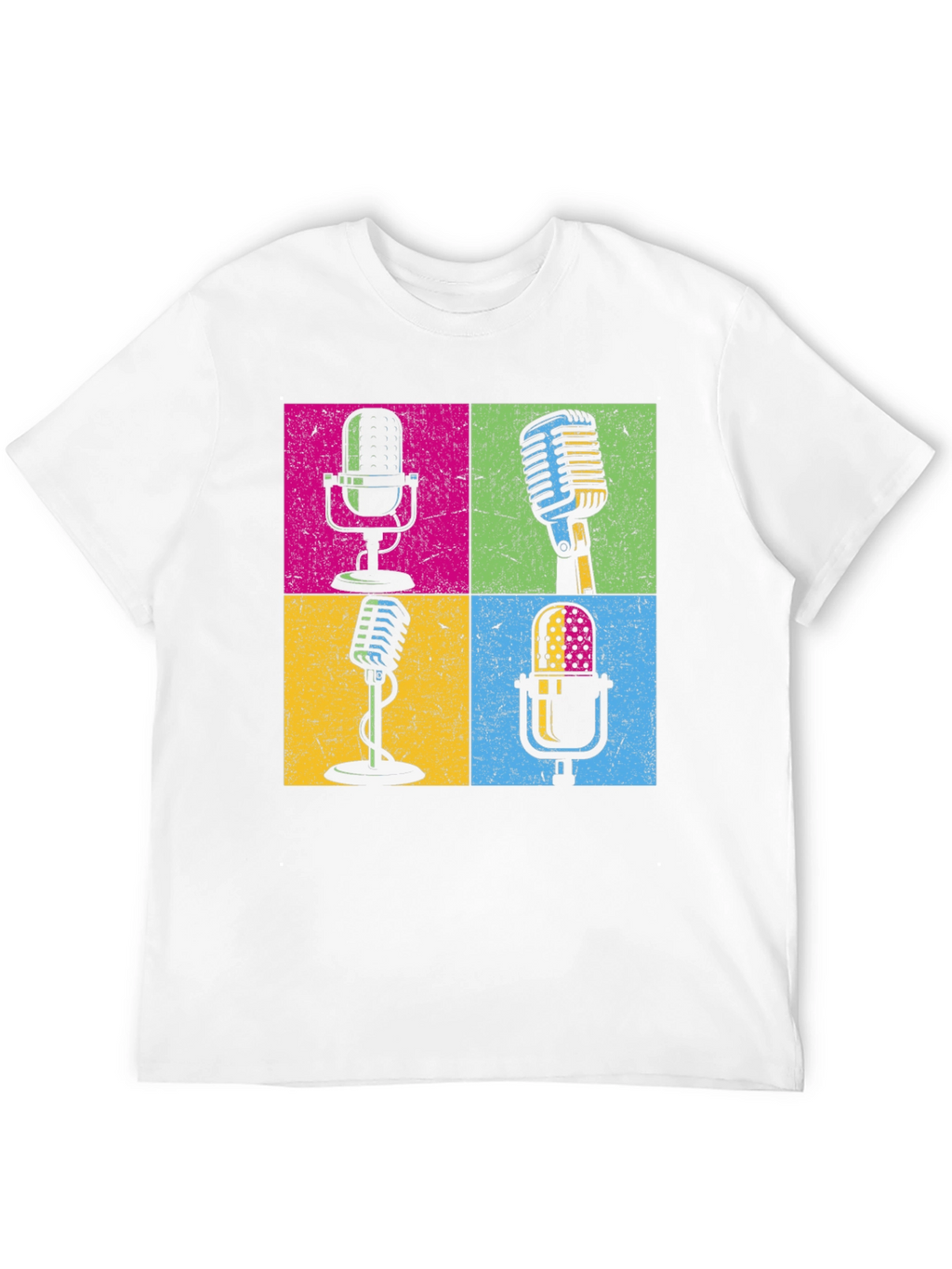 Retro Microphone T-Shirt