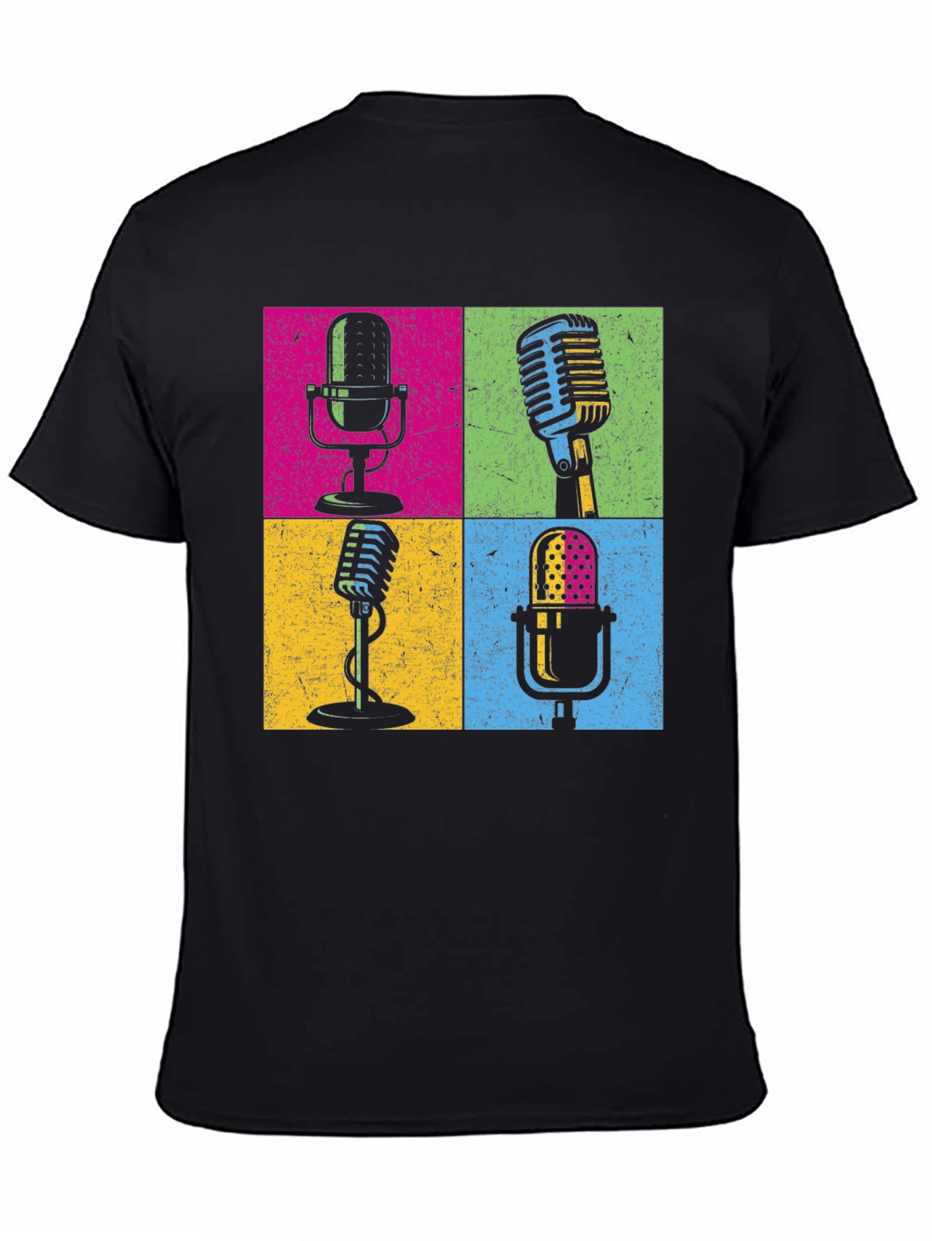Retro Microphone T-Shirt