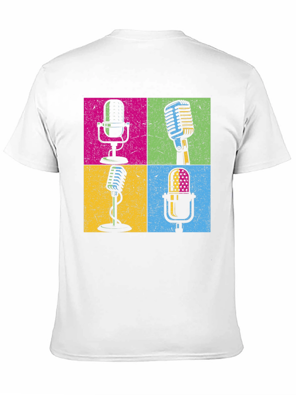 Retro Microphone T-Shirt