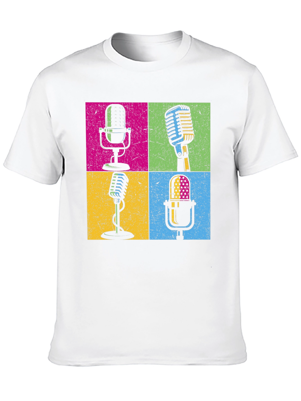 Retro Microphone T-Shirt