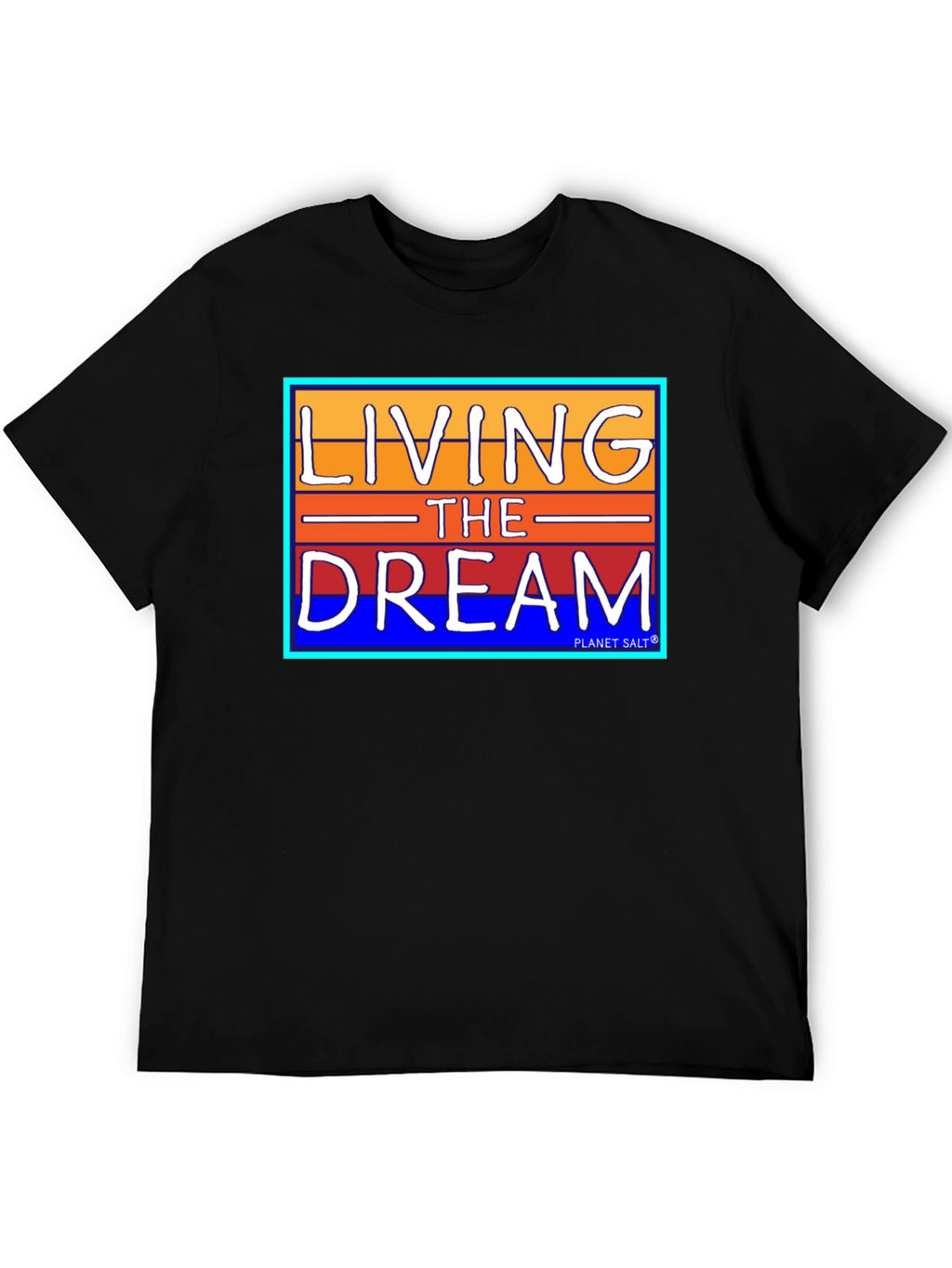 Living the Dream Graphic Tee - Black