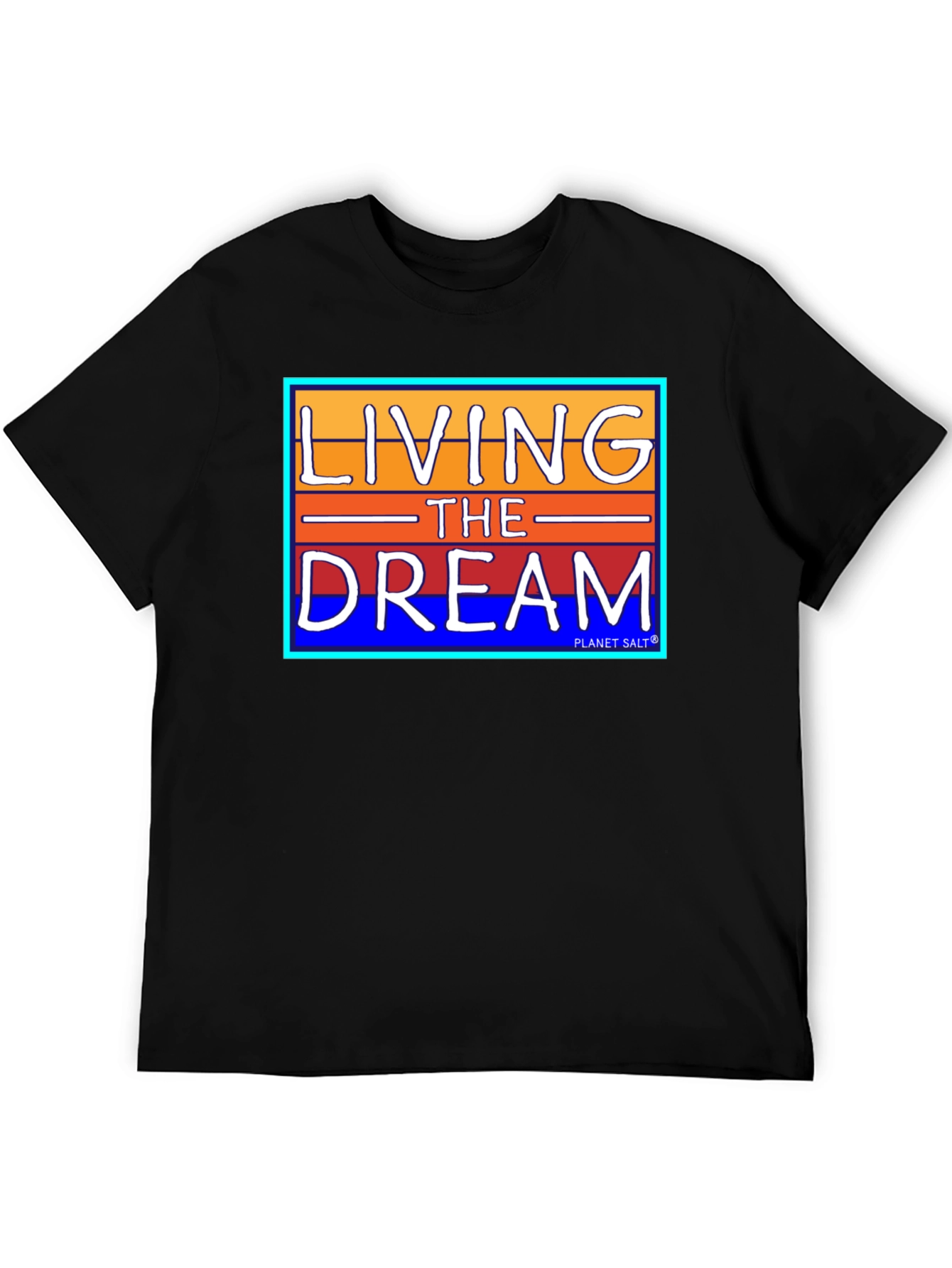 Living the Dream Graphic Tee - Black