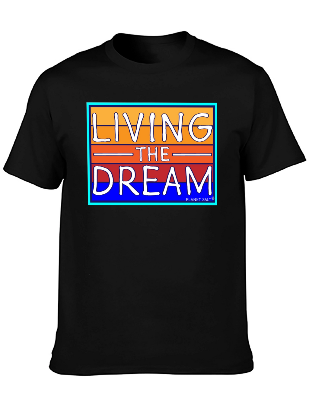 Living the Dream Graphic Tee - Black