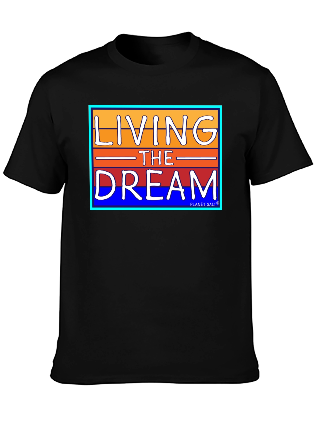 Living the Dream Graphic Tee - Black
