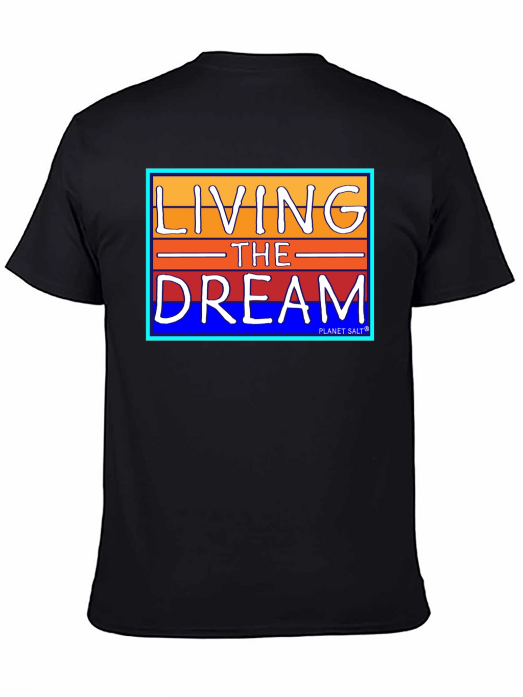 Living the Dream Graphic Tee - Black