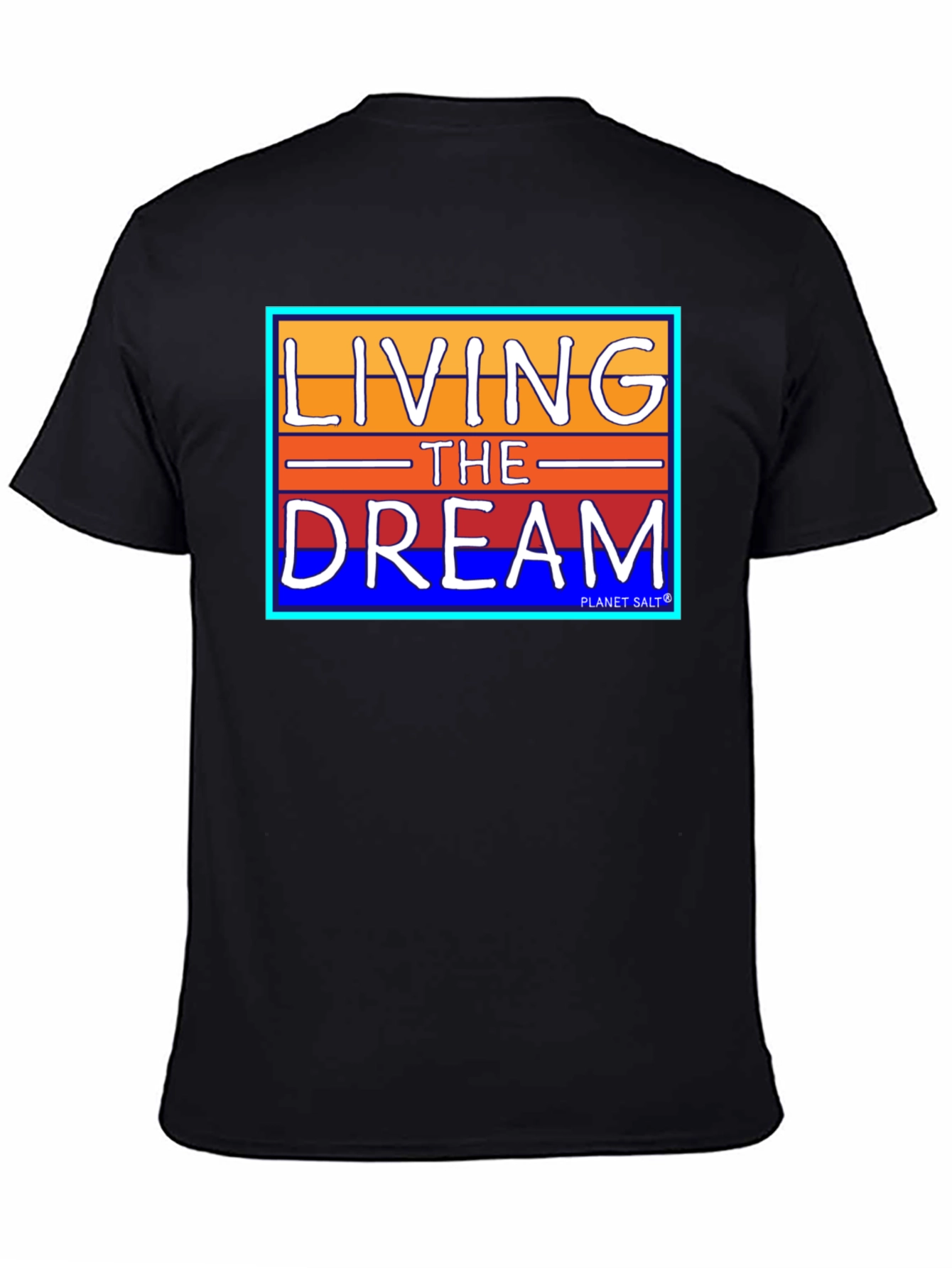 Living the Dream Graphic Tee - Black