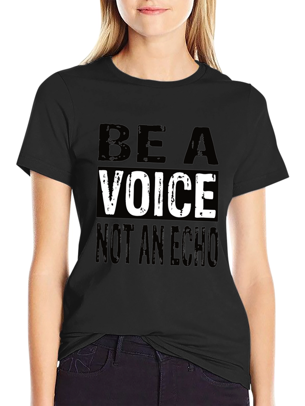 Be a Voice Not an Echo Graphic T-Shirt