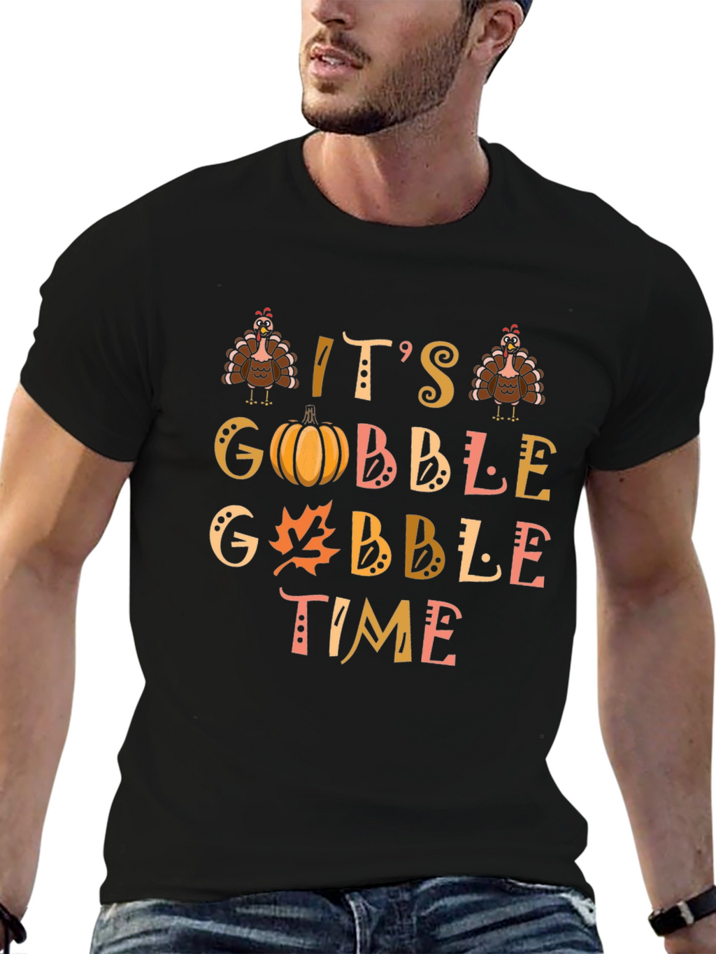 Gobble Time T-Shirt - Thanksgiving