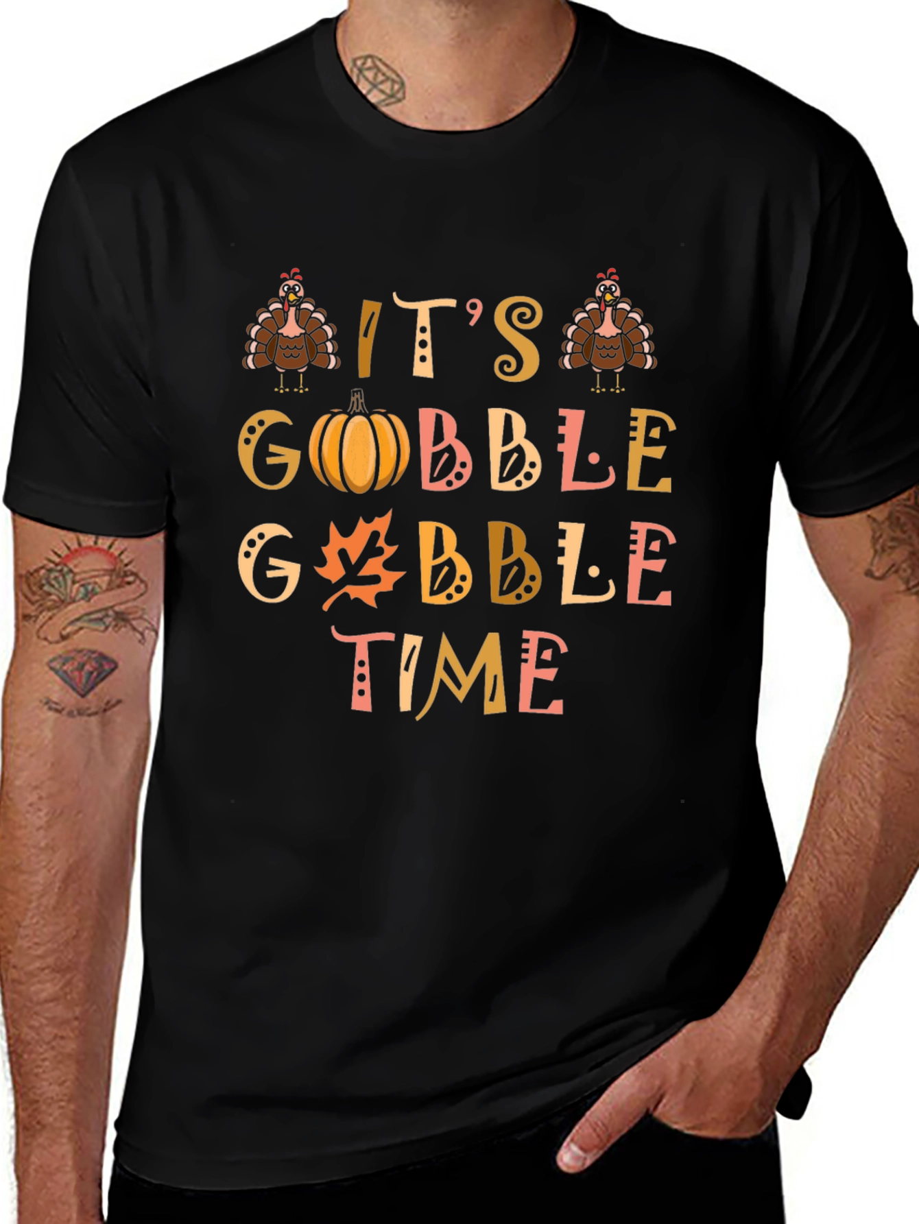 Gobble Time T-Shirt - Thanksgiving
