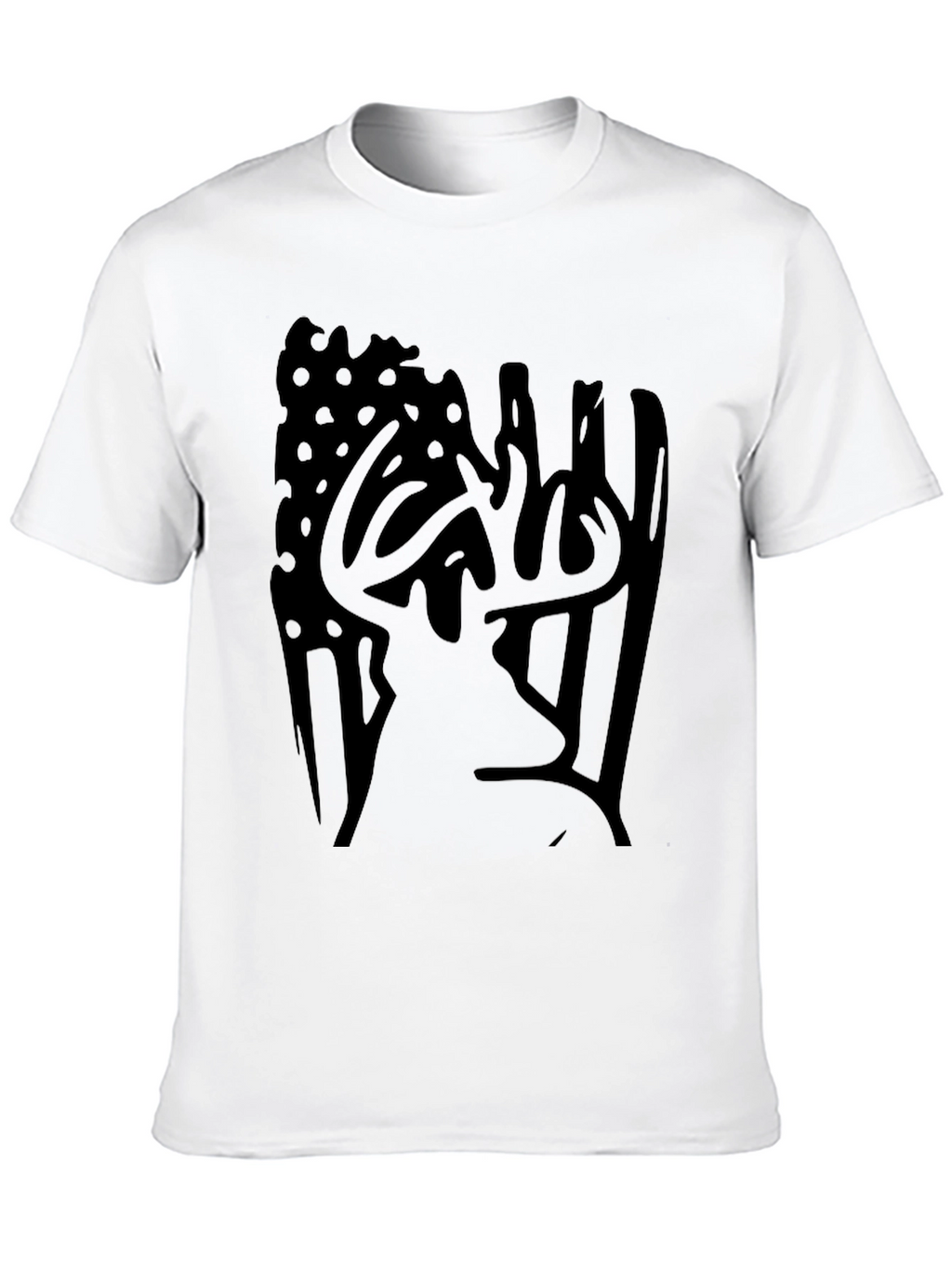 American Deer Graphic Tee