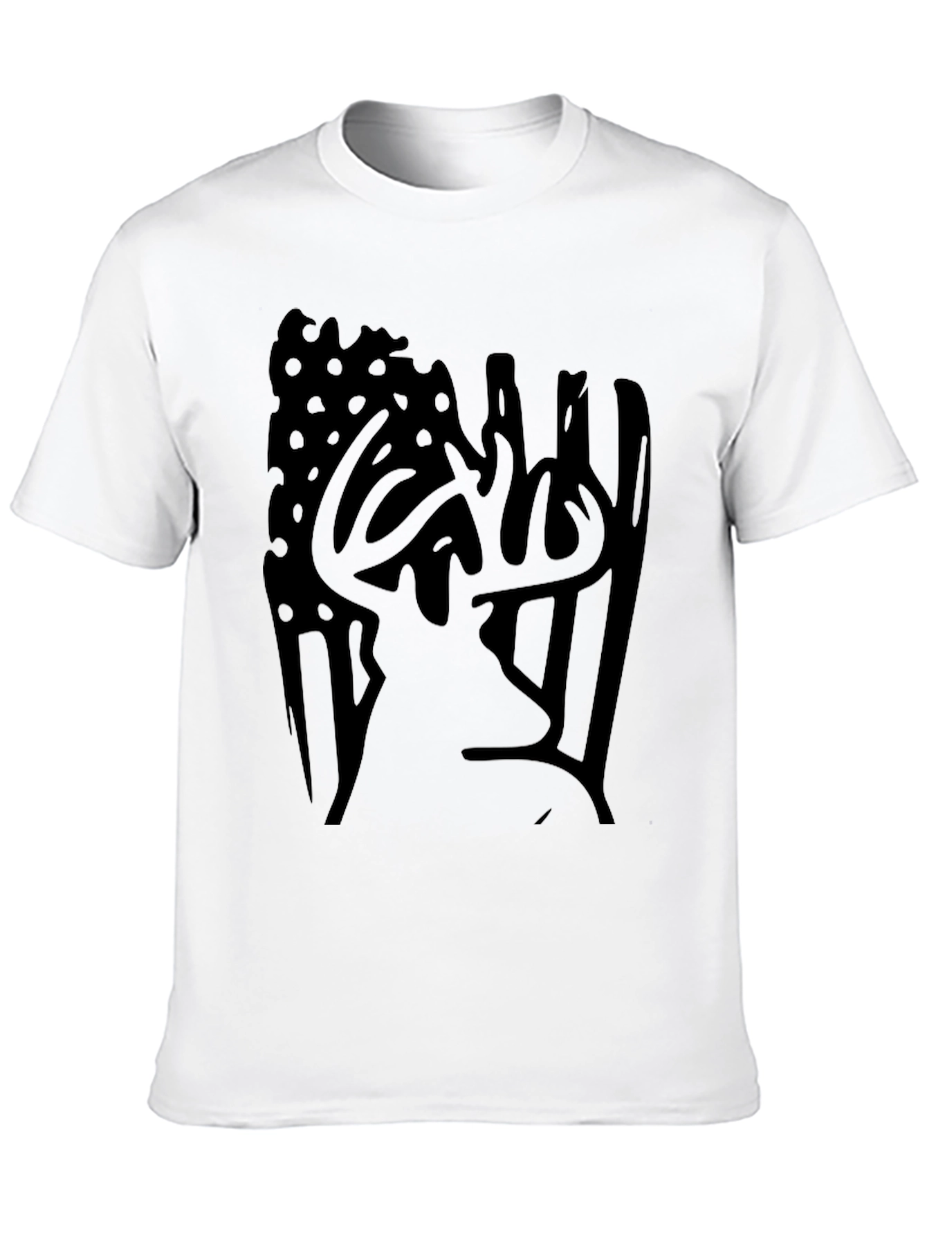 American Deer Graphic Tee