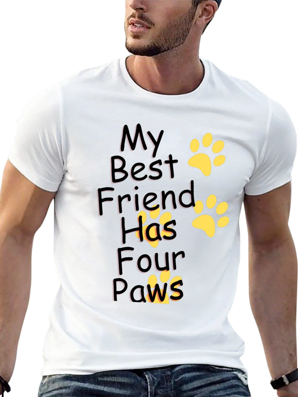 My Best Friend Has Four Paws T-Shirt