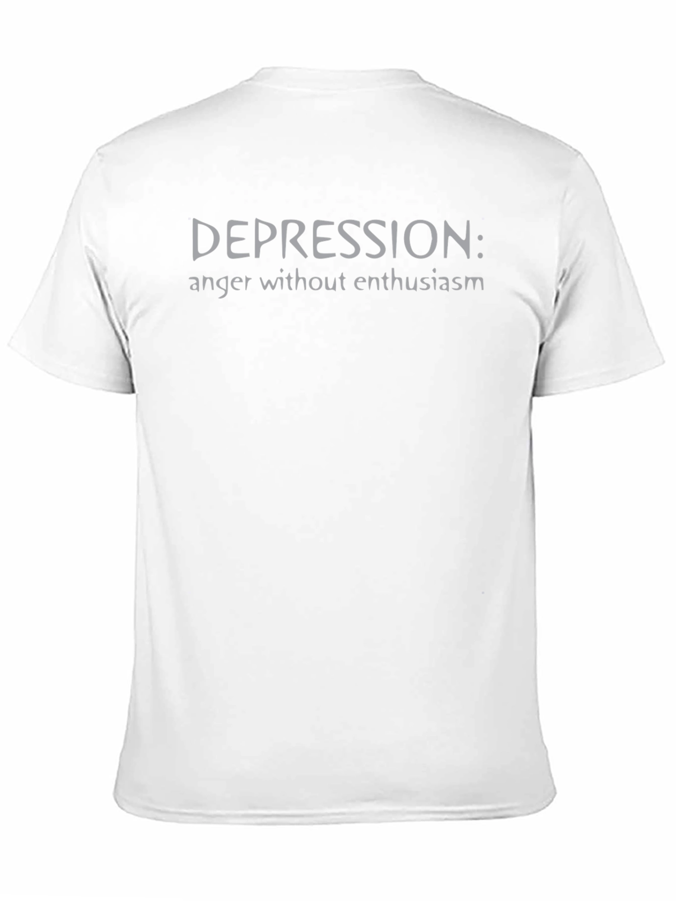 Depression: Anger Without Enthusiasm Graphic T-Shirt
