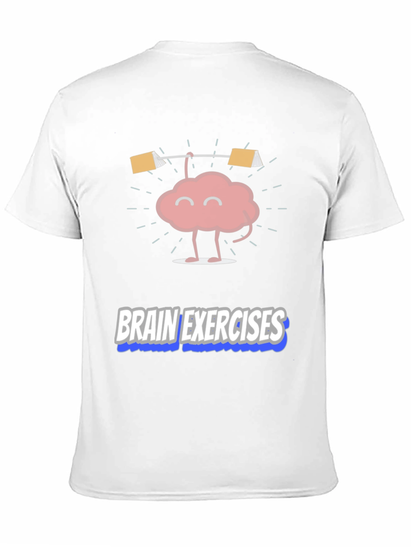 Brain Exercises T-Shirt Funny Brain Tee