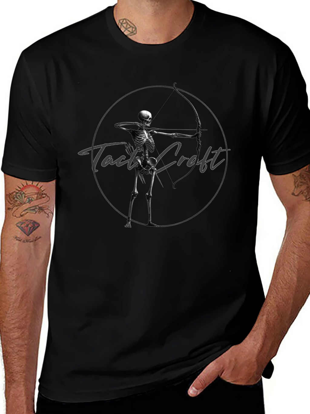 Skeleton Archer Graphic Tee