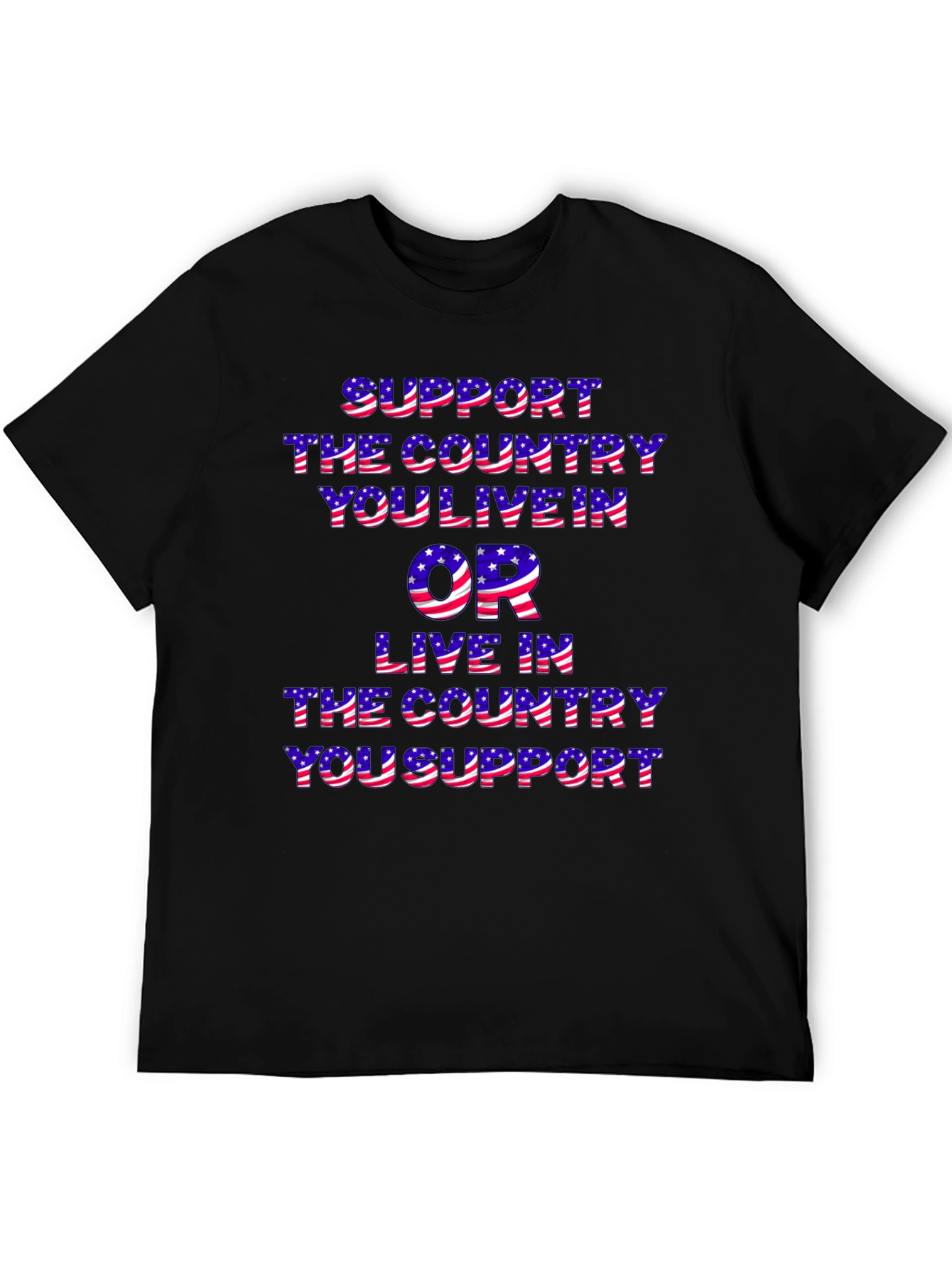 Patriotic T-Shirt: Support the Country You Live In