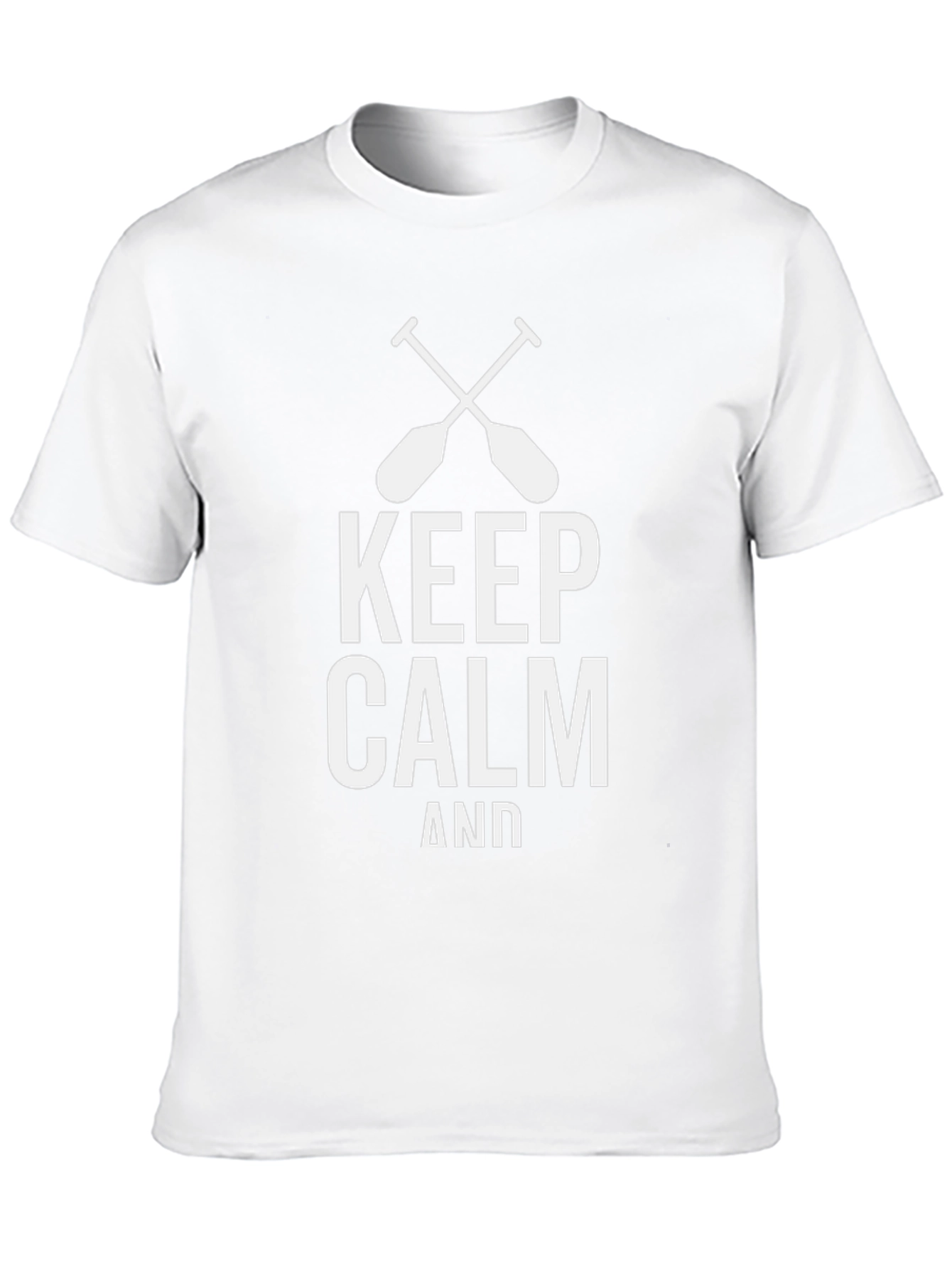 Keep Calm and Paddle On T-Shirt