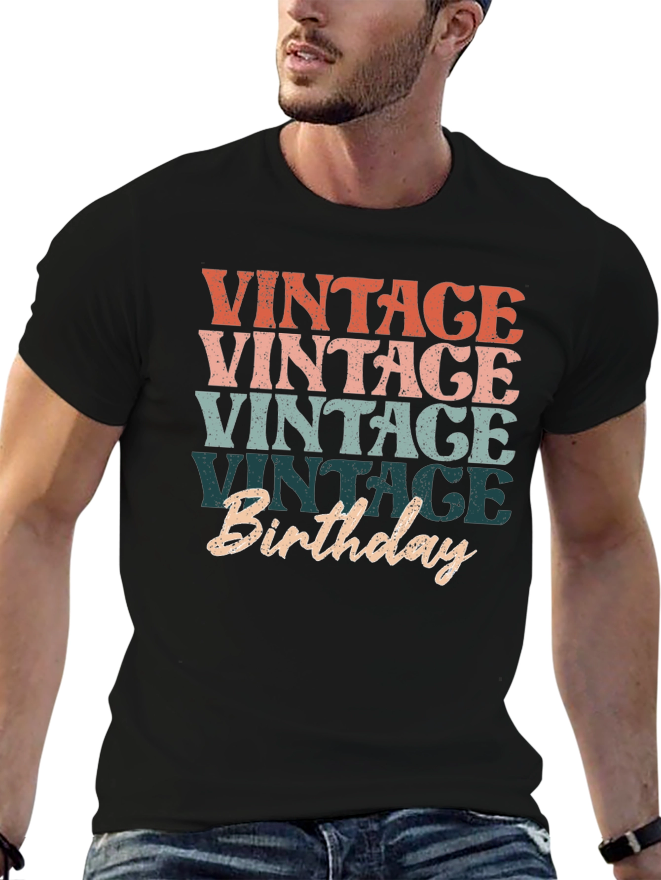 Retro Vintage Birthday T-Shirt