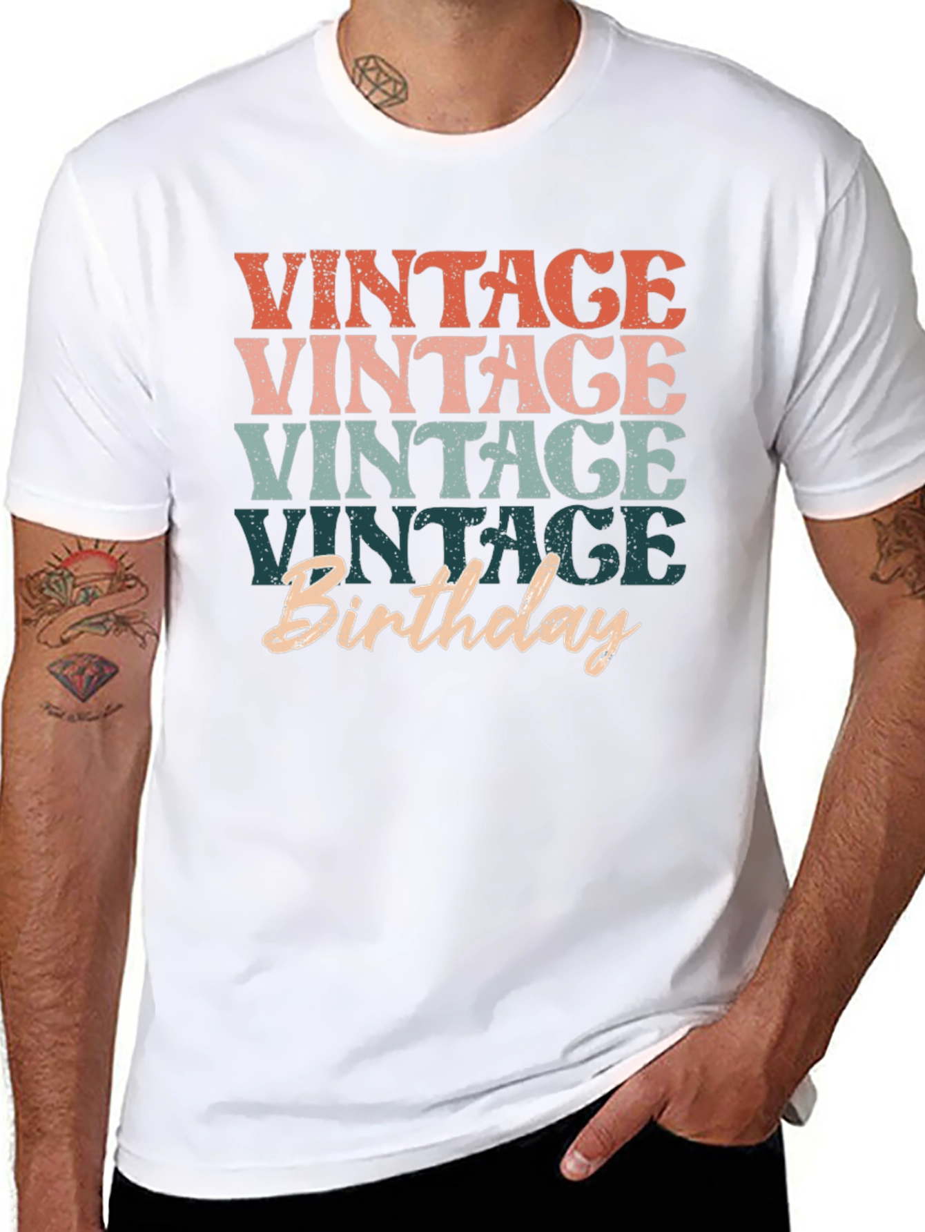 Retro Vintage Birthday T-Shirt