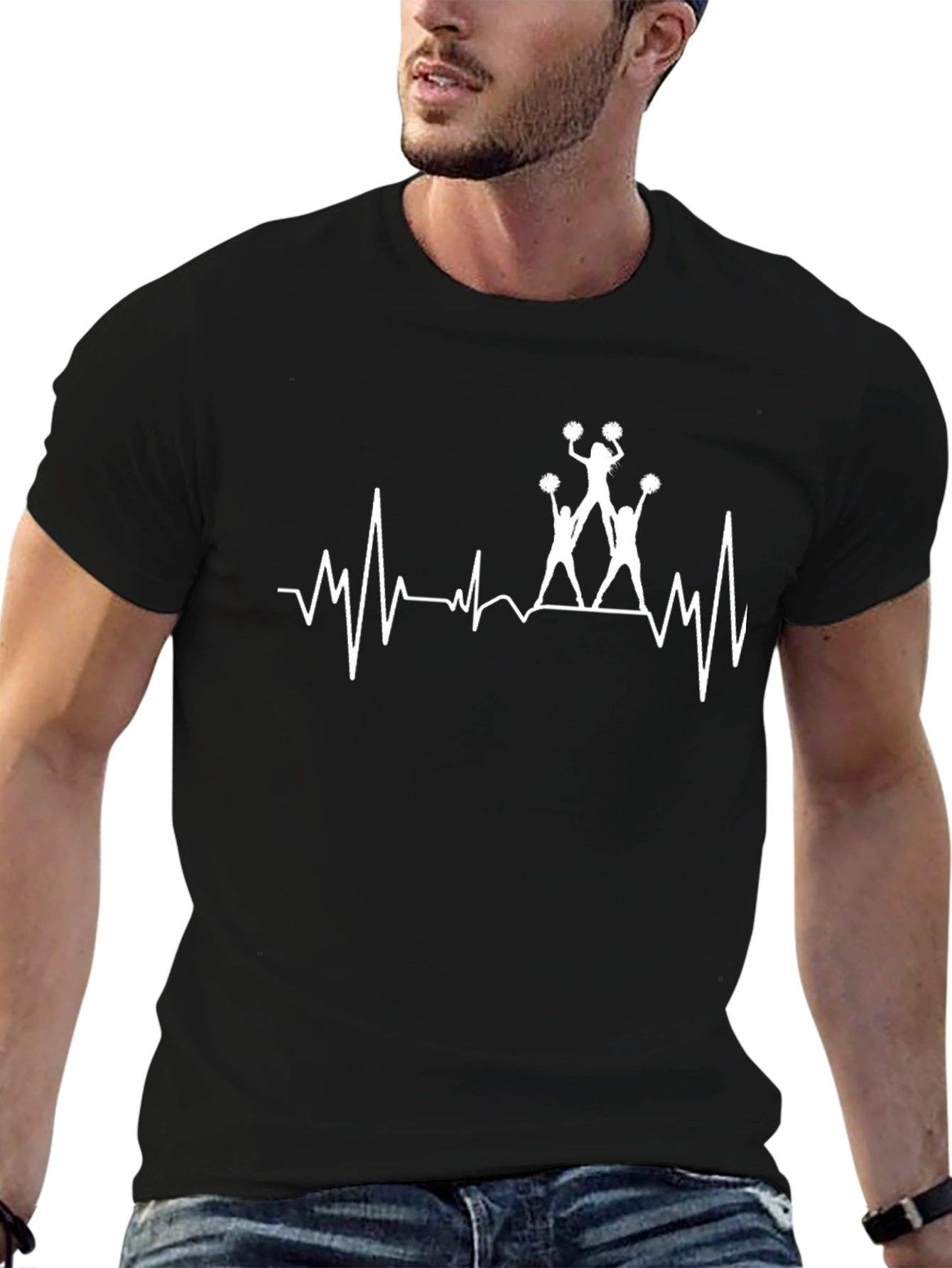 Cheerleader Heartbeat T-Shirt