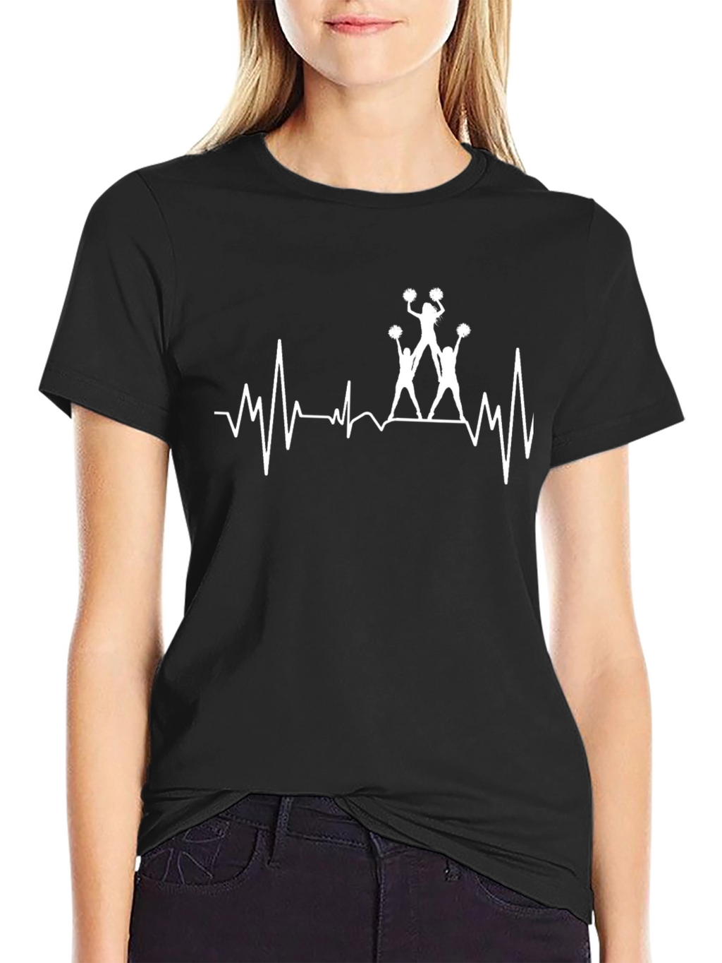 Cheerleader Heartbeat T-Shirt