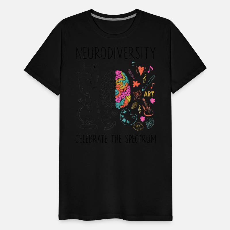 Neurodiversity celebrate the spectrum Brain Autism