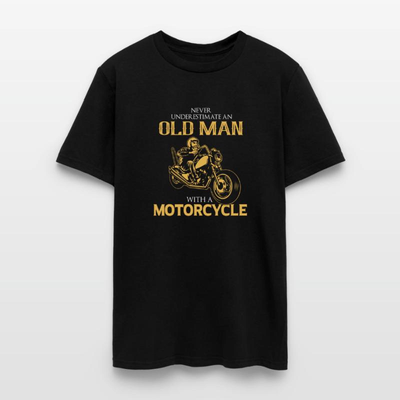Never underestimate an old man with a motorcycle