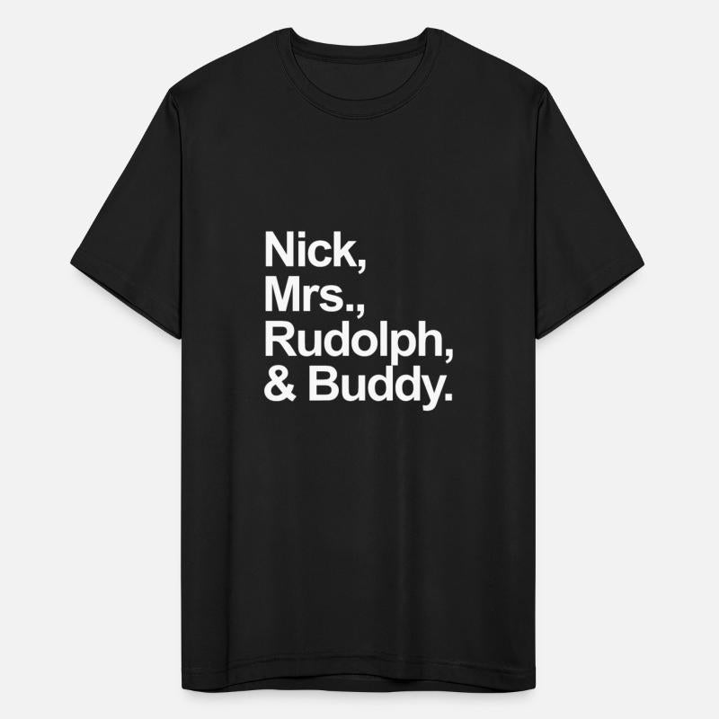 Nick Mrs. Rudolph And Buddy Christmas Squadhappy h