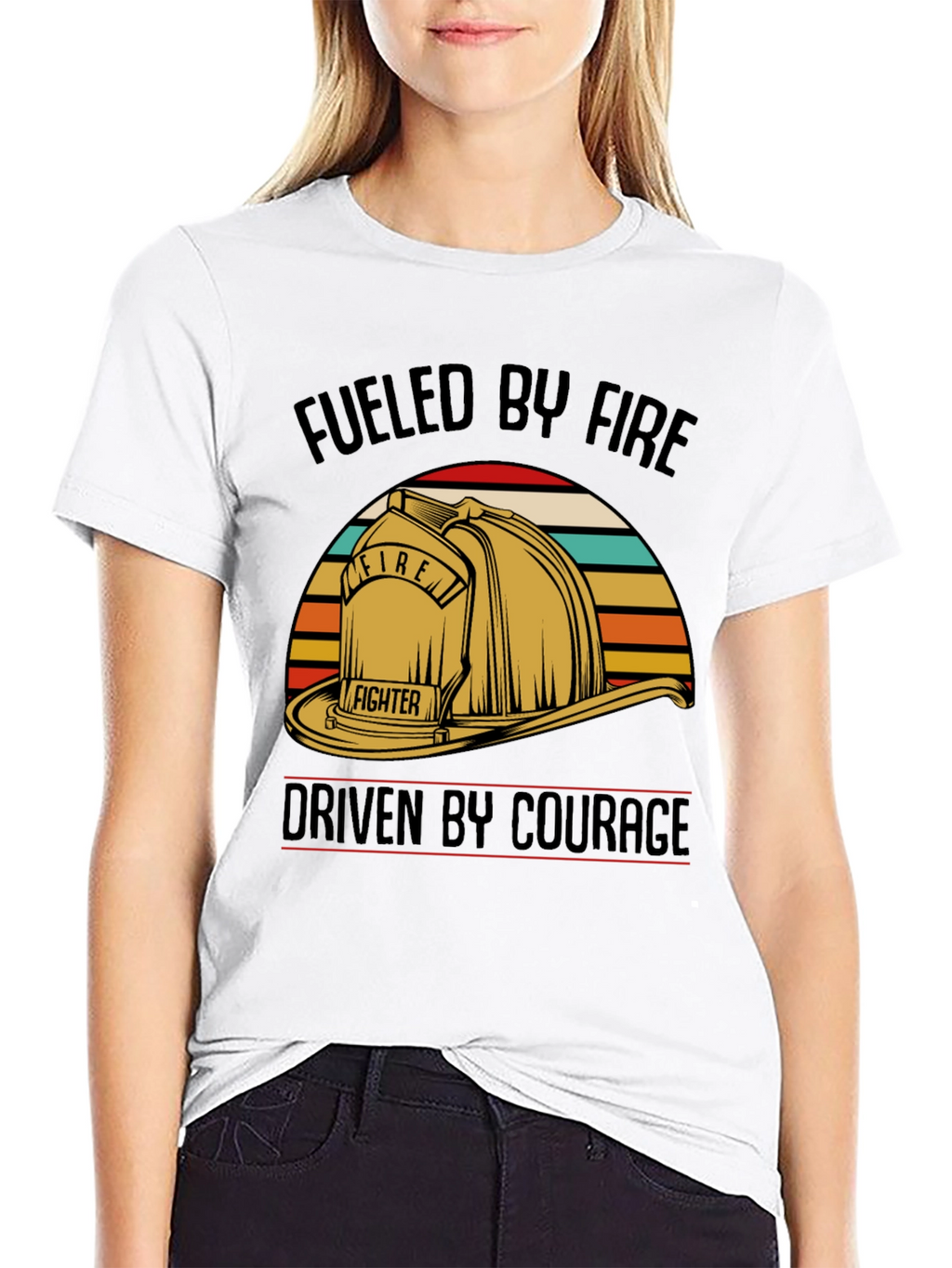 Fueled by Fire Driven by Courage T-Shirt