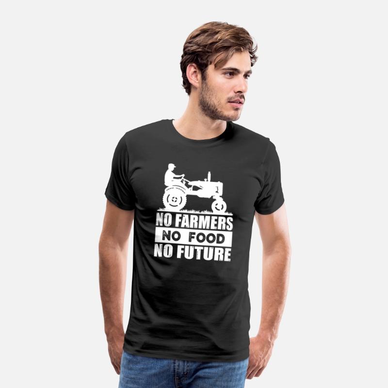No Farmers No Food No Future Farmer Tractor Demo