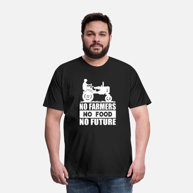 No Farmers No Food No Future Farmer Tractor Demo