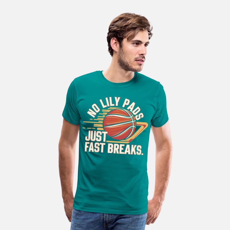 No Lily Pads Just Fast Breaks Basketball