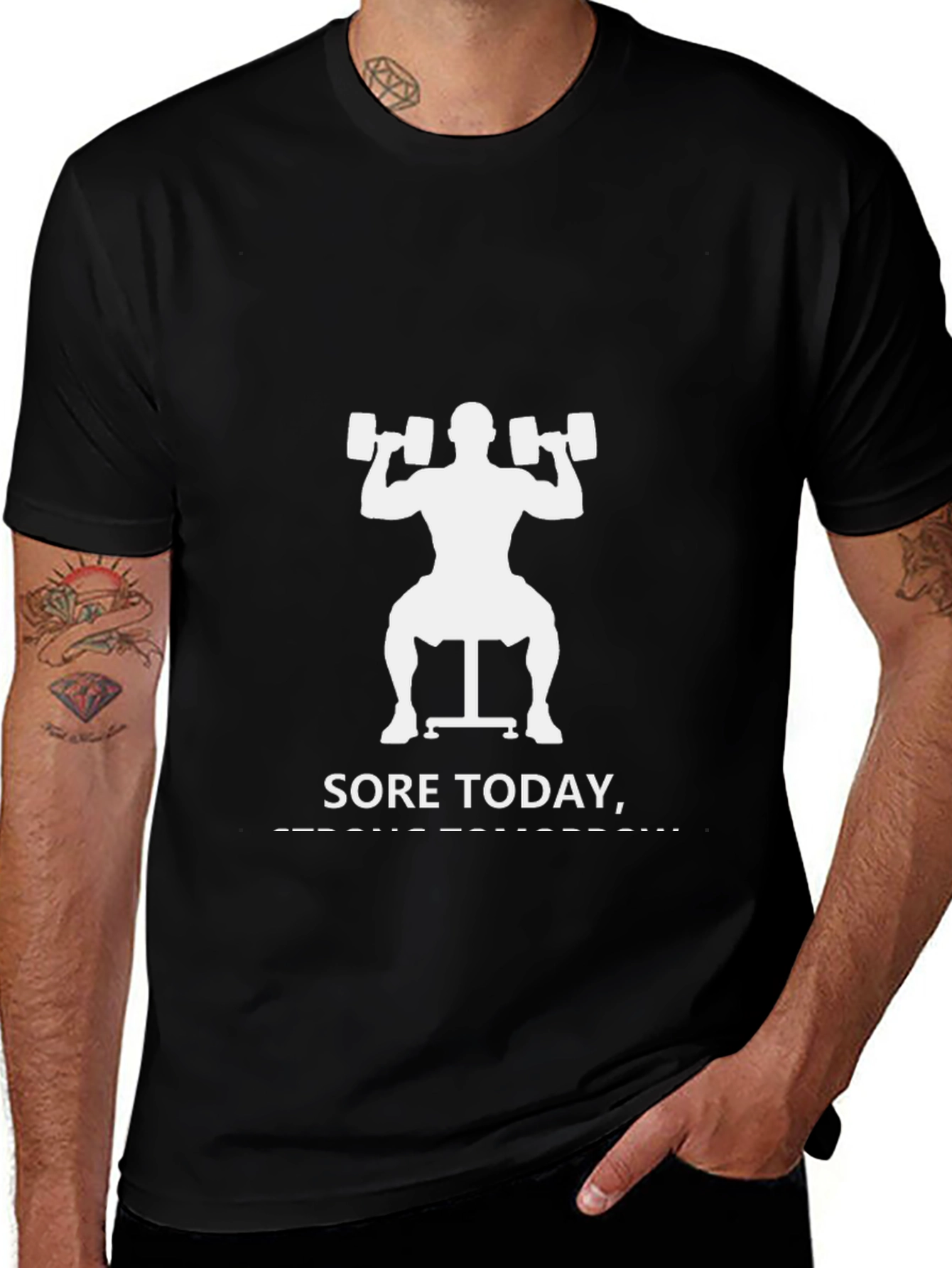 Sore Today T-Shirt - Gym Workout Apparel
