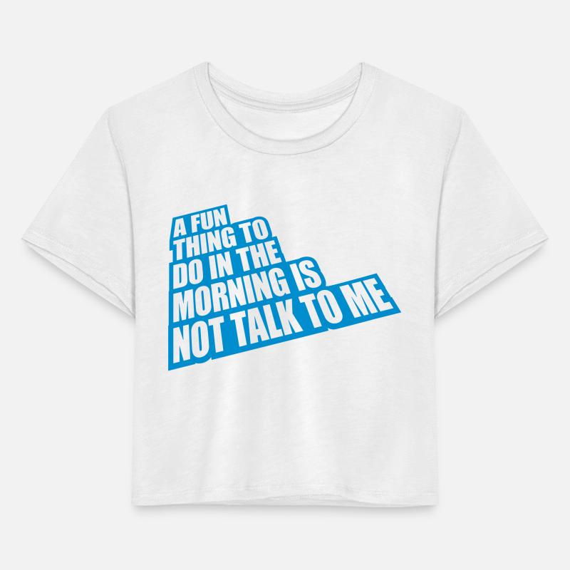 not talk to me