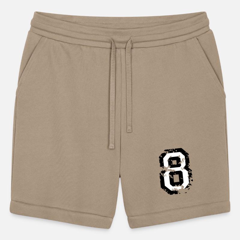 Number 8 (Distressed White)
