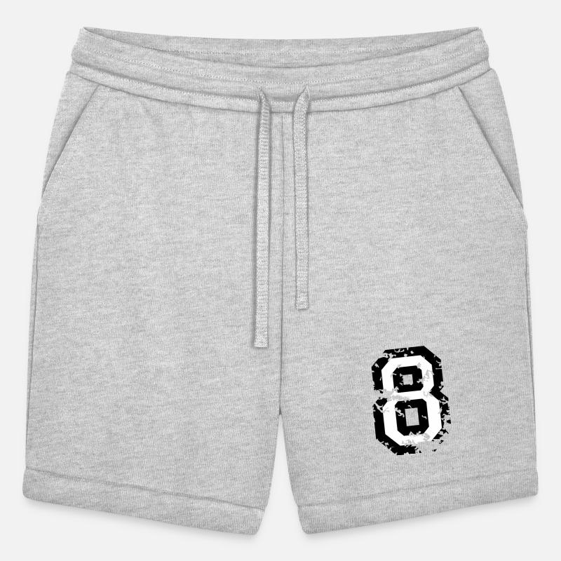 Number 8 (Distressed White)